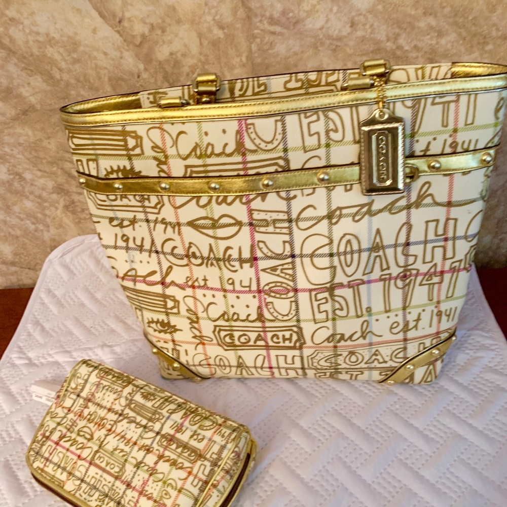 Tote Bag and matching Cosmetic Case